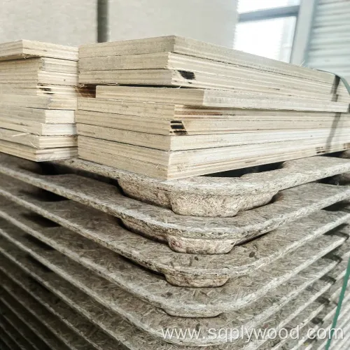 Nestable 80% Space Saving Compressed Wood Chip Pallets
